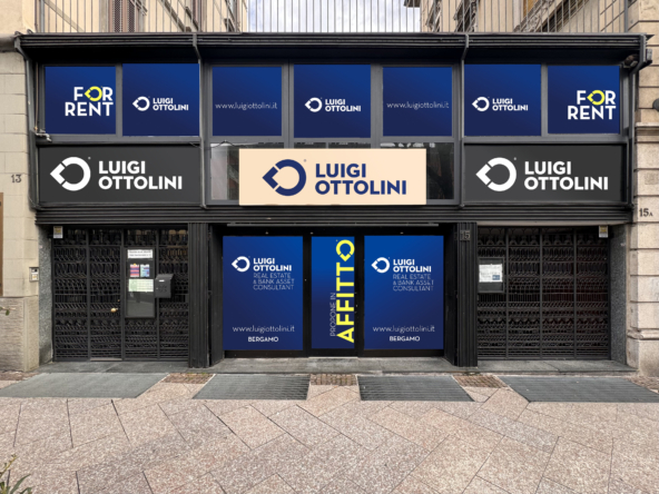 Luigi Ottolini Bergamo centro viale papa giovanni XXIII affitto negozio Milano Brescia Bergamo luxury 2